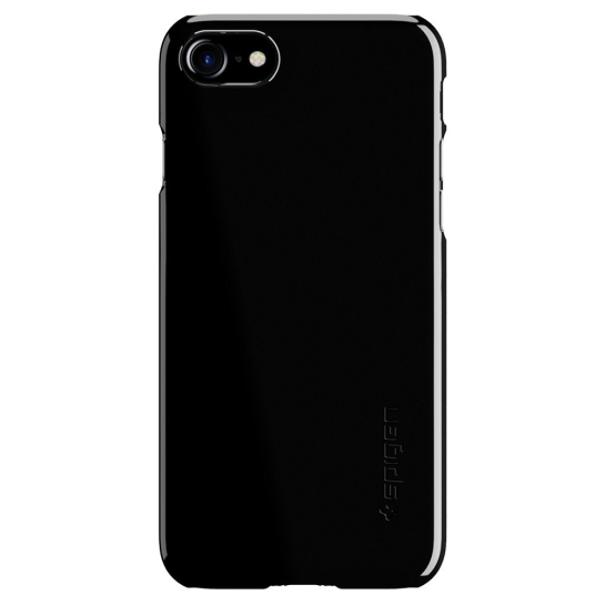 Чохол SGP Case Thin Fit Jet Black for iPhone 8/7* - ціна, характеристики, відгуки, розстрочка, фото 3