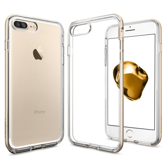 Чохол SGP Case Neo Hybrid Crystal Champagne Gold for iPhone 8 Plus/7 Plus* - ціна, характеристики, відгуки, розстрочка, фото 10