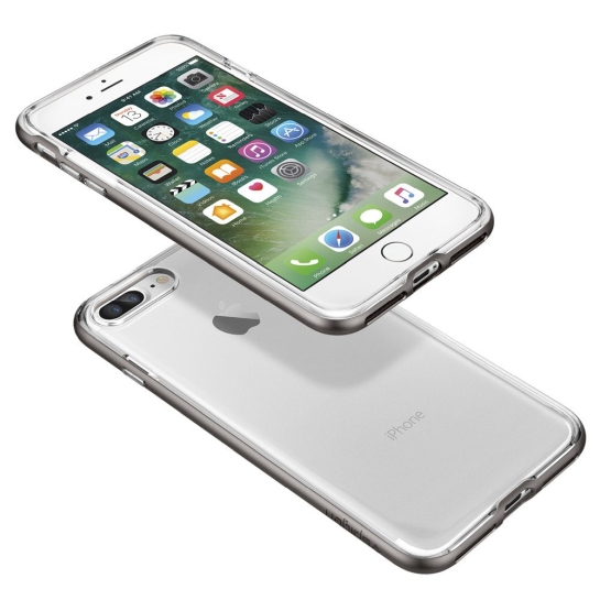 Чехол SGP Case Neo Hybrid Crystal Gun Metal for iPhone 8 Plus/7 Plus* - цена, характеристики, отзывы, рассрочка, фото 8