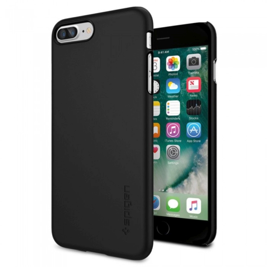 Чехол SGP Case Thin Fit Black for iPhone 8 Plus/7 Plus* - цена, характеристики, отзывы, рассрочка, фото 3