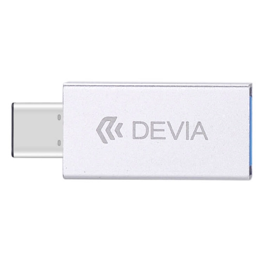 Переходник Devia Itec Type C To USB 3.0 Adapter Silver