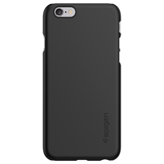 Чохол SGP Case Thin Fit Series Black for iPhone 6/6S - ціна, характеристики, відгуки, розстрочка, фото 3