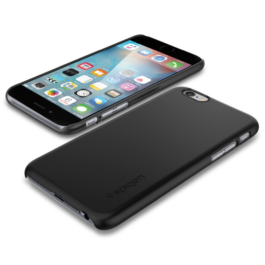 Чохол SGP Case Thin Fit Series Black for iPhone 6/6S - ціна, характеристики, відгуки, розстрочка, фото 7