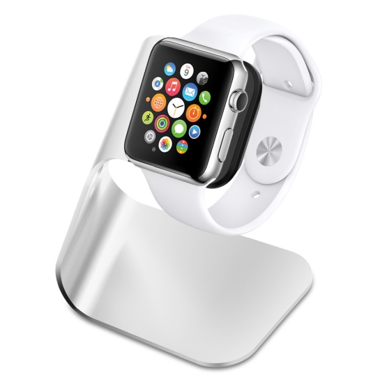 Подставка SGP Spigen Apple Watch Stand S330 Silver * - цена, характеристики, отзывы, рассрочка, фото 2