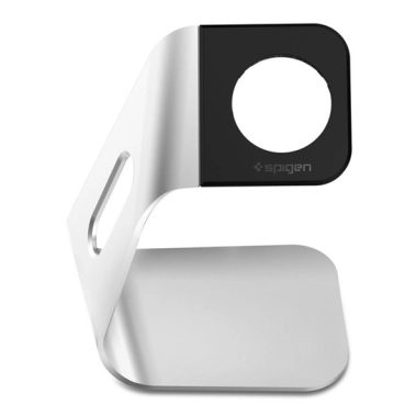 Підставка SGP Spigen Apple Watch Stand S330 Silver * - цена, характеристики, отзывы, рассрочка, фото 1