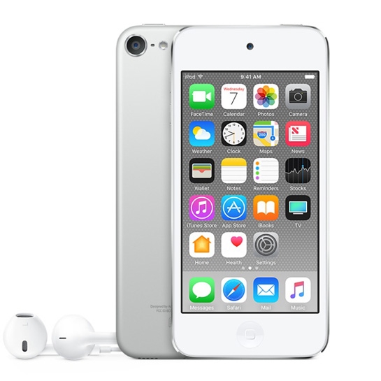 Плеєр Apple iPod Touch 6G 32GB Silver - ціна, характеристики, відгуки, розстрочка, фото 1