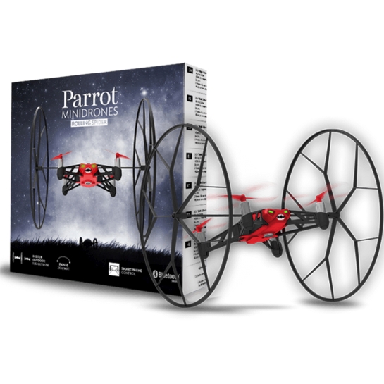 Квадрокоптер Parrot Rolling Spider Red - ціна, характеристики, відгуки, розстрочка, фото 5