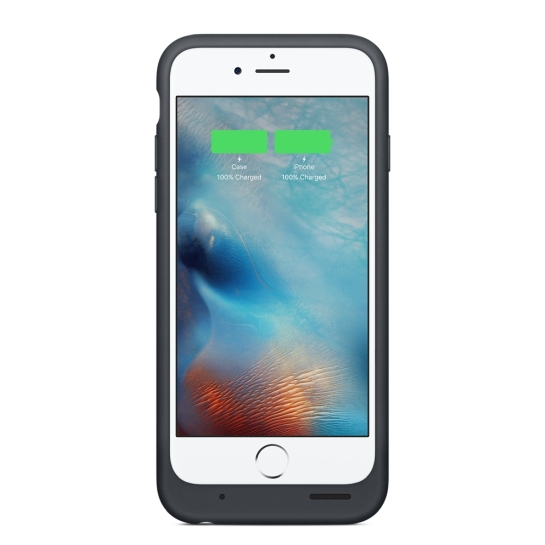 Чохол Apple Smart Battery Case for iPhone 6/6S Charcoal Gray - ціна, характеристики, відгуки, розстрочка, фото 6
