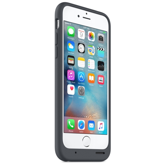 Чехол Apple Smart Battery Case for iPhone 6/6S Charcoal Gray - цена, характеристики, отзывы, рассрочка, фото 7