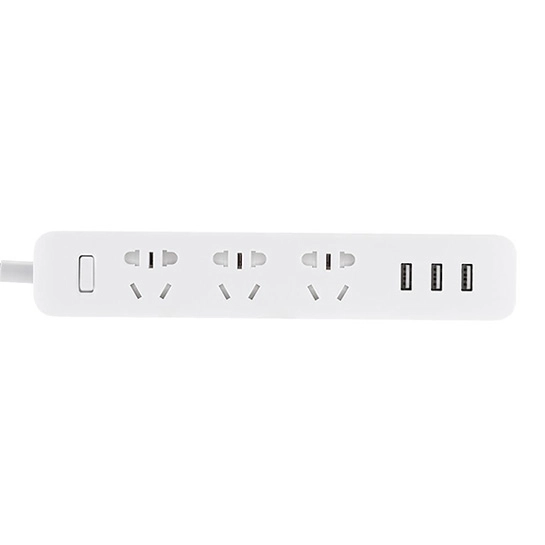 Удлинитель Xiaomi Mi Power Strip 3 Socket/3 USB White