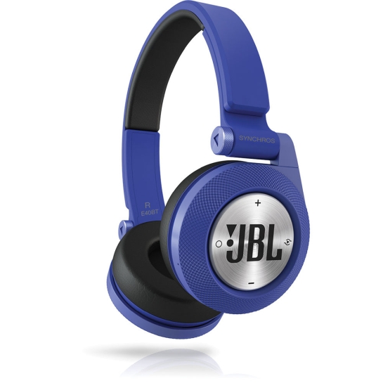 Наушники JBL Synchros Bluetooth  E40BT Blue - цена, характеристики, отзывы, рассрочка, фото 4