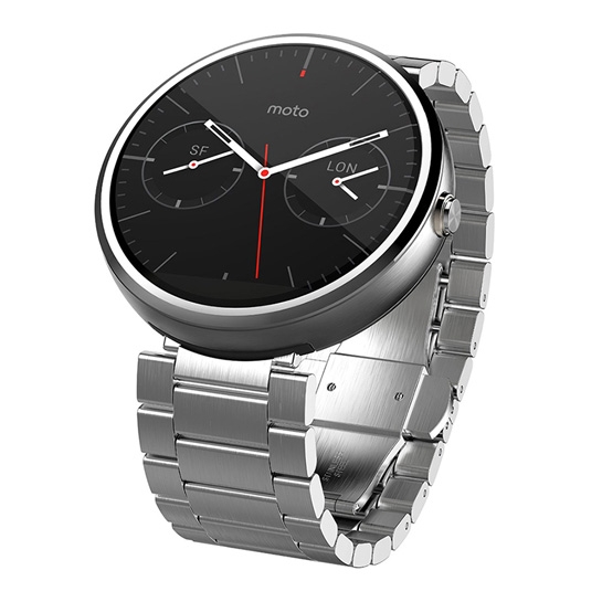 Смарт часы Motorola Moto 360 Light Metal - цена, характеристики, отзывы, рассрочка, фото 1