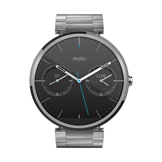 Смарт годинник Motorola Moto 360 Light Metal - ціна, характеристики, відгуки, розстрочка, фото 2