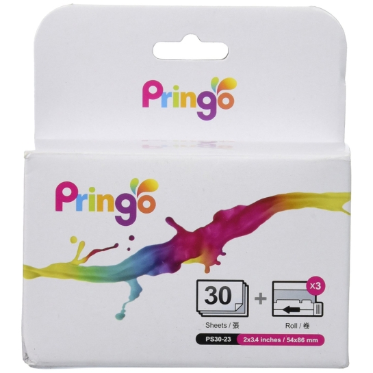 Карманный принтер Pringo P231 White + 3x30 Sheets - цена, характеристики, отзывы, рассрочка, фото 4