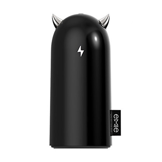 Зовнішній акумулятор Emie Power Bank Devil Volt S5200 5200mAh Black * - ціна, характеристики, відгуки, розстрочка, фото 1