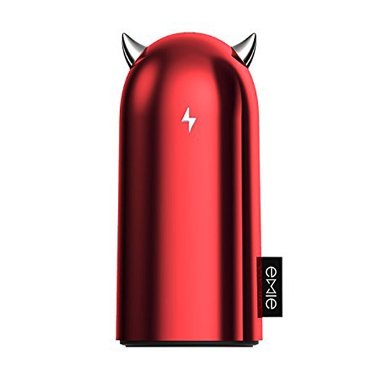 Зовнішній акумулятор Emie Power Bank Devil Volt S5200 5200mAh Red - ціна, характеристики, відгуки, розстрочка, фото 1