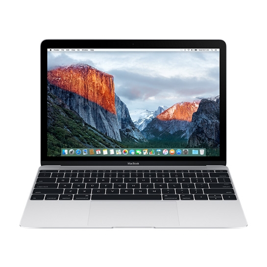 Ноутбук Apple MacBook 12", 512Gb Silver, Early 2016, MLHC2 - ціна, характеристики, відгуки, розстрочка, фото 1