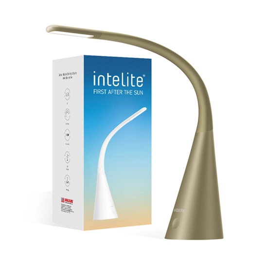 Настільний світильник Intelite Desklamp 5W Bronze