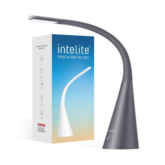 Настільний світильник Intelite Desklamp 5W Iron Grey - цена, характеристики, отзывы, рассрочка, фото 1