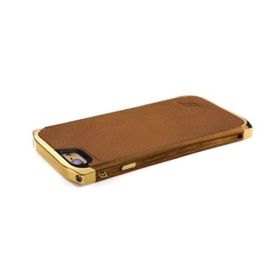 Чехол Element Case Ronin Ultra Luxe Gold/Bocote/Gold Leather for iPhone 6/6S - цена, характеристики, отзывы, рассрочка, фото 2