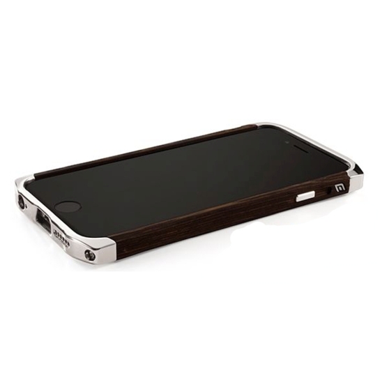 Чехол Element Case Ronin Ultra Luxe Platinum/Wenge/Black Leather for iPhone 6/6S - цена, характеристики, отзывы, рассрочка, фото 2