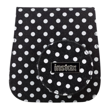 Чехол FUJIFILM Instax White Dottered Case for Mini 8 Black - цена, характеристики, отзывы, рассрочка, фото 1
