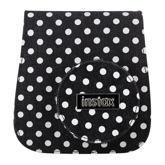Чехол FUJIFILM Instax White Dottered Case for Mini 8 Black