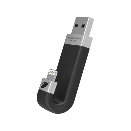 Внешний накопитель USB-Flash 2.0/Lightning 16 Gb Leef iBridge Black - цена, характеристики, отзывы, рассрочка, фото 1