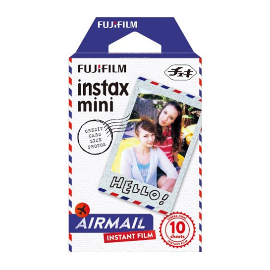 Фотоплівка FUJIFILM Colorfilm Instax Mini 10 Sheets Airmail* - ціна, характеристики, відгуки, розстрочка, фото 1