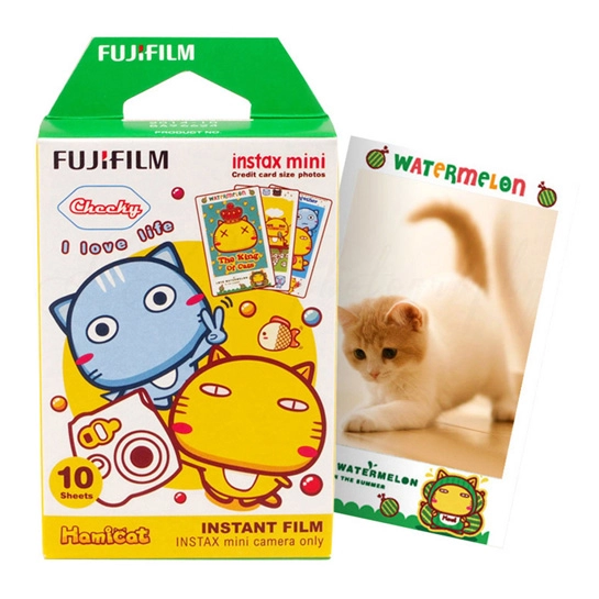 Фотопленка FUJIFILM Colorfilm Instax Mini 10 Sheets Hamicat*