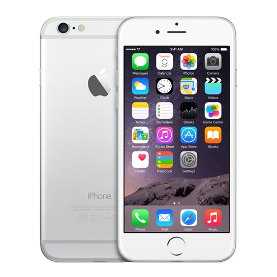 Apple iPhone 6 16Gb Silver Slimbox - ціна, характеристики, відгуки, розстрочка, фото 1