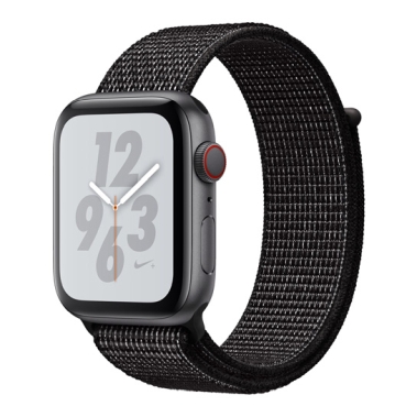 Смарт-часы Apple Watch Series 4 Nike+ LTE 44mm Space Gray Aluminum Case with Black Sport - Дисконт
