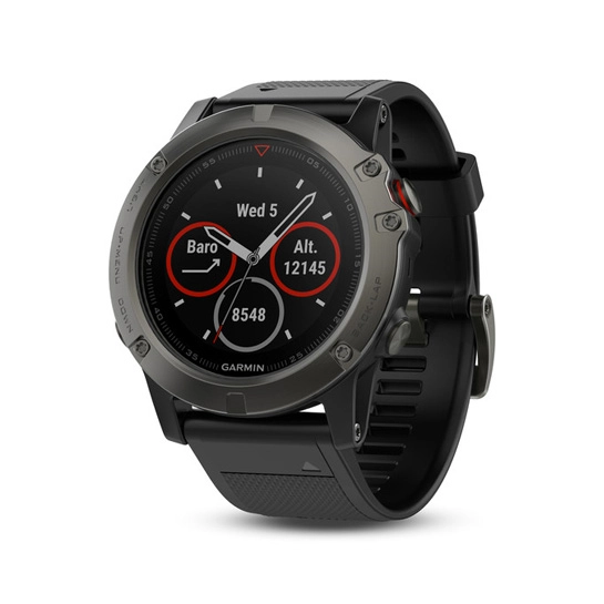 Спортивний годинник Garmin Fenix 5X Sapphire Slate Gray