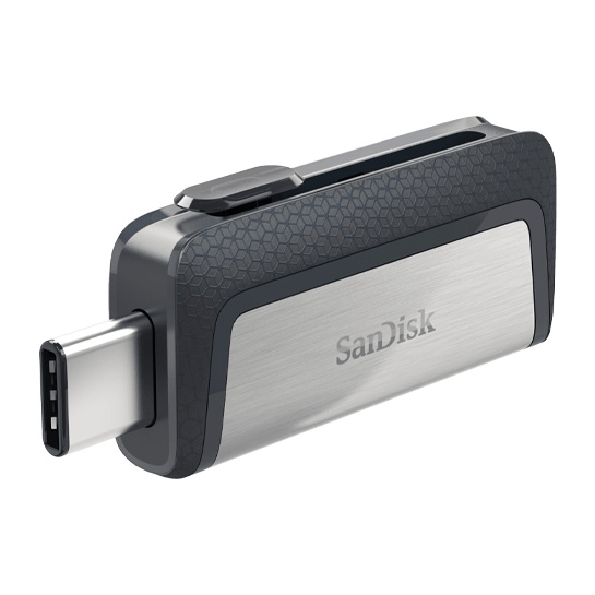 Внешний накопитель USB-Flash 64Gb Sandisk Ultra Dual Type-C/USB 3.1 Black* - цена, характеристики, отзывы, рассрочка, фото 1