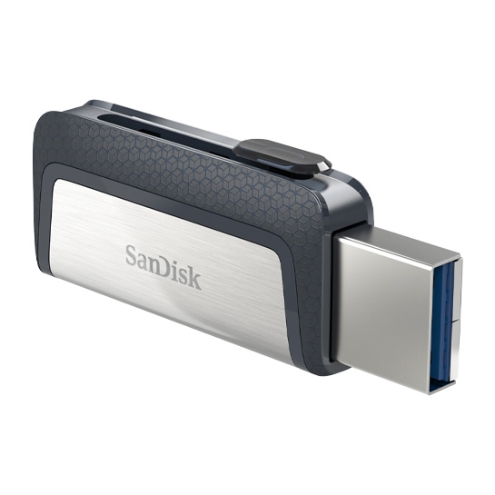 Внешний накопитель USB-Flash 64Gb Sandisk Ultra Dual Type-C/USB 3.1 Black* - цена, характеристики, отзывы, рассрочка, фото 2