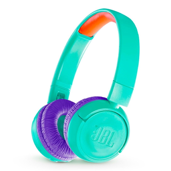 Навушники для дітей JBL JR300BT Tropic Teal - ціна, характеристики, відгуки, розстрочка, фото 1