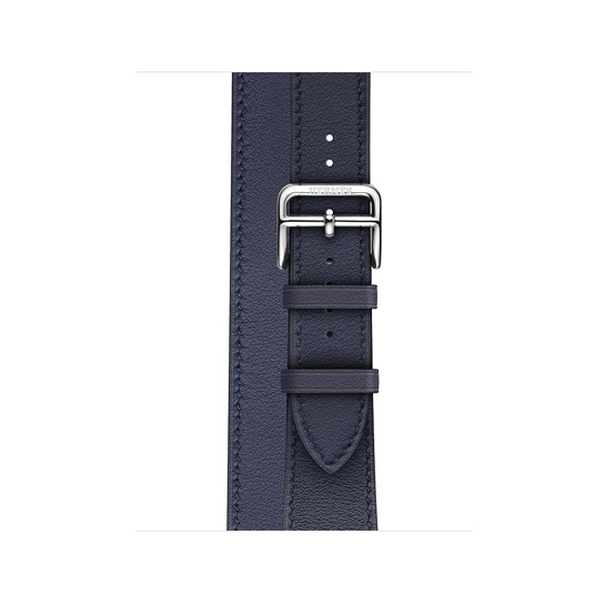 Смарт-годинник Apple Watch Hermes Series 4+LTE 40mm Stainless Steel Case with Bleu Indigo Swift Leather - ціна, характеристики, відгуки, розстрочка, фото 3