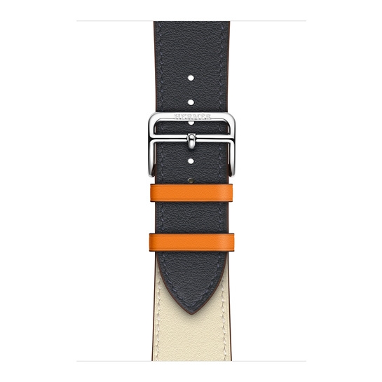 Смарт-часы Apple Watch Hermes Series 4+LTE 44mm Stainless Steel Case with Indigo/Craie Swift Leather - цена, характеристики, отзывы, рассрочка, фото 3