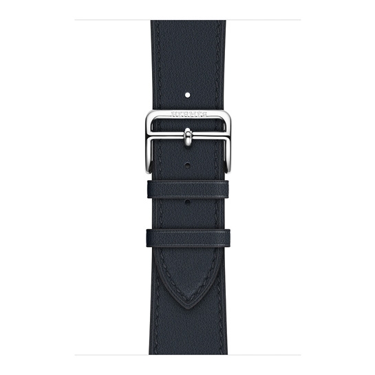 Смарт-часы Apple Watch Hermes Series 4+LTE 44mm Stainless Steel Case with Bleu Indigo Swift Leather - цена, характеристики, отзывы, рассрочка, фото 3