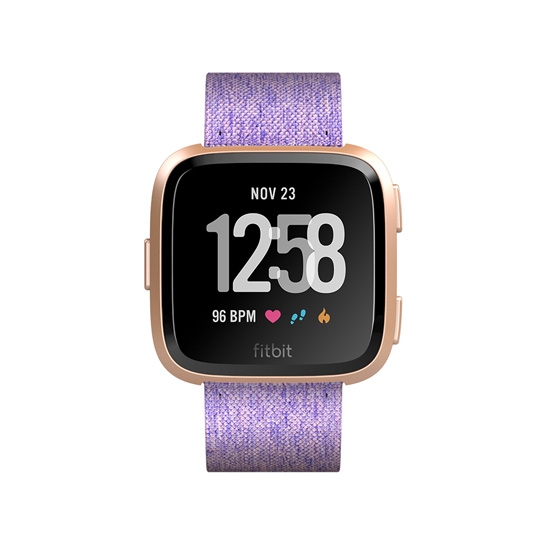 Смарт-годинник Fitbit Versa Special Edition, Lavender Woven - ціна, характеристики, відгуки, розстрочка, фото 1