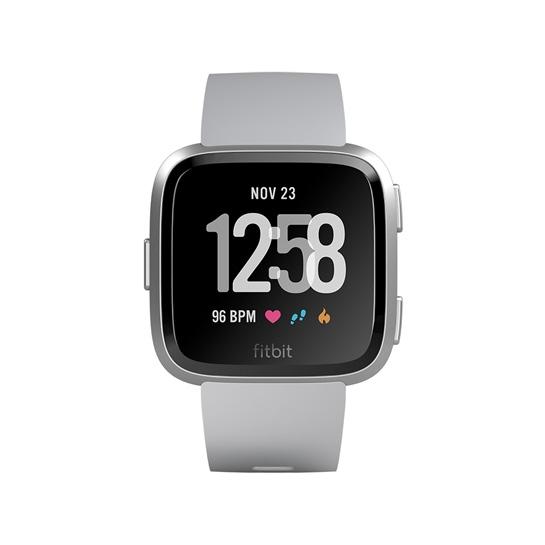 Смарт-годинник Fitbit Versa Gray/Silver Aluminum - ціна, характеристики, відгуки, розстрочка, фото 1