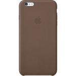 Чехол Apple Leather Case for iPhone 6 Plus Olive Brown