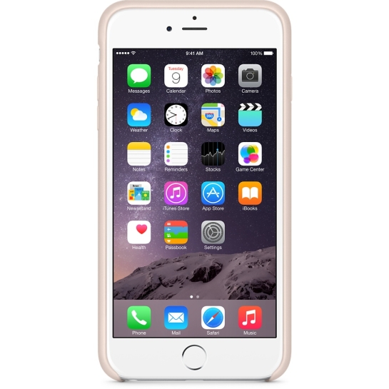 Чохол Apple Leather Case for iPhone 6 Plus Soft Pink - ціна, характеристики, відгуки, розстрочка, фото 4