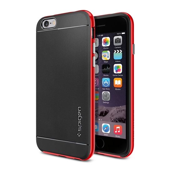 Чохол SGP Case Neo Hybrid Series Dante Red for iPhone 6 * - ціна, характеристики, відгуки, розстрочка, фото 1