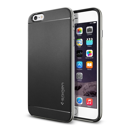 Чехол SGP Case Neo Hybrid Series Satin Silver for iPhone 6 * - цена, характеристики, отзывы, рассрочка, фото 1