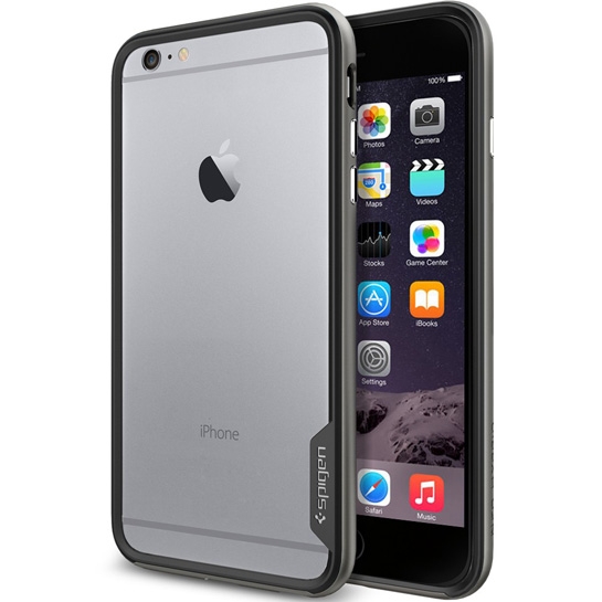 Чохол SGP Case Neo Hybrid EX Metal Slate for iPhone 6 Plus * - ціна, характеристики, відгуки, розстрочка, фото 1