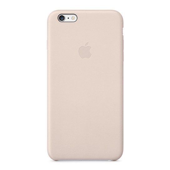 Чохол Apple Leather Case for iPhone 6 Soft Pink - ціна, характеристики, відгуки, розстрочка, фото 1