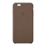 Чохол Apple Leather Case for iPhone 6 Olive Brown