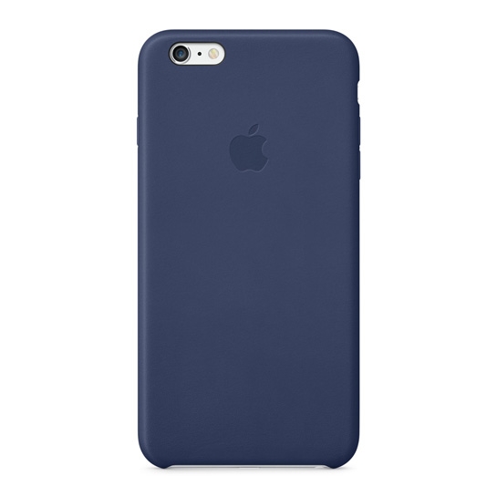 Чехол Apple Leather Case for iPhone 6 Midnight Blue * - цена, характеристики, отзывы, рассрочка, фото 1