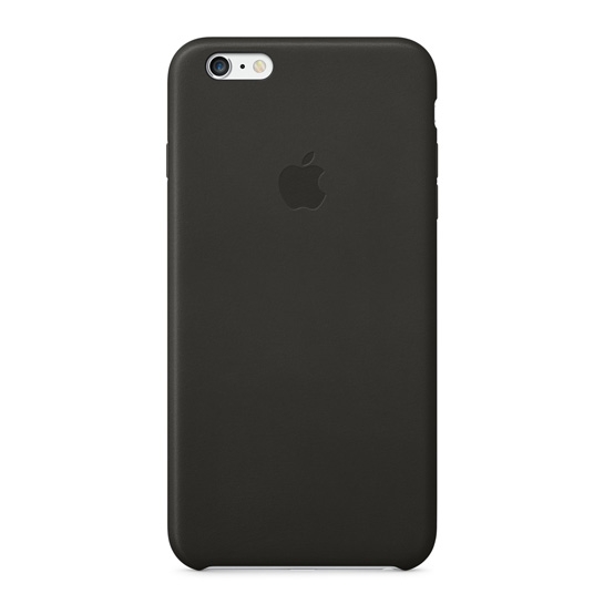 Чохол Apple Leather Case for iPhone 6 Black * - ціна, характеристики, відгуки, розстрочка, фото 1